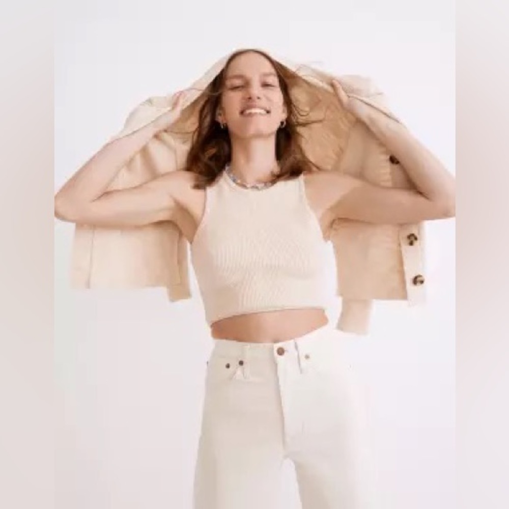 Madewell Birchmoor Sweater Tank